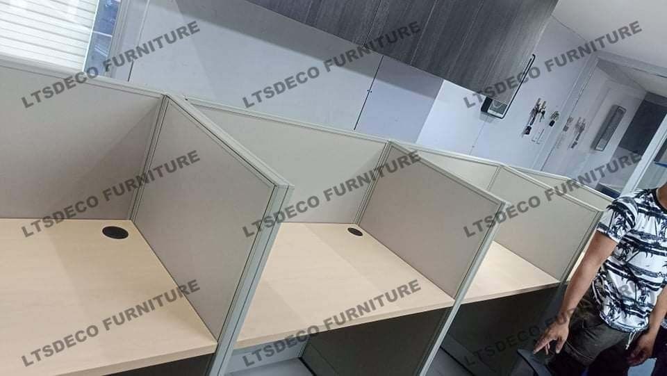 WORKSTATION TABLES MODULAR OFFICE PARTITIONS (Category: Office Furniture & Fixtures) located in Caloocan City. Submitted by cheska.ltsdeco (Listing ID 1466584590, Image 3). Description: 👉Are you looking for WORKSTATION, MODULAR CUBICLES OFFICE PARTITION, and OFFICE FURNITURE SUPPLIER? LTSDECO Furniture, is direct supplier, manufacturer, and trusted provider of high quality, affordable and durable modular office divider partition, home and office