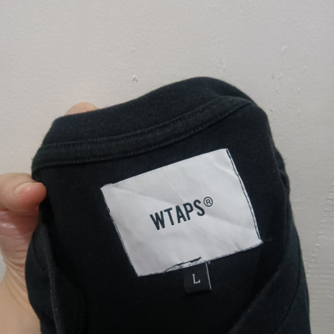 WTAPS Shirt (Category: Tshirts & Polo Shirts ) located in Caloocan City. Submitted by jaychingsss (Listing ID 1466636147, Image 3). Description: WTAPS Shirt - 150 21x27 Color Rate: 9.5/10 Complete Tags No issue NEED WASH.