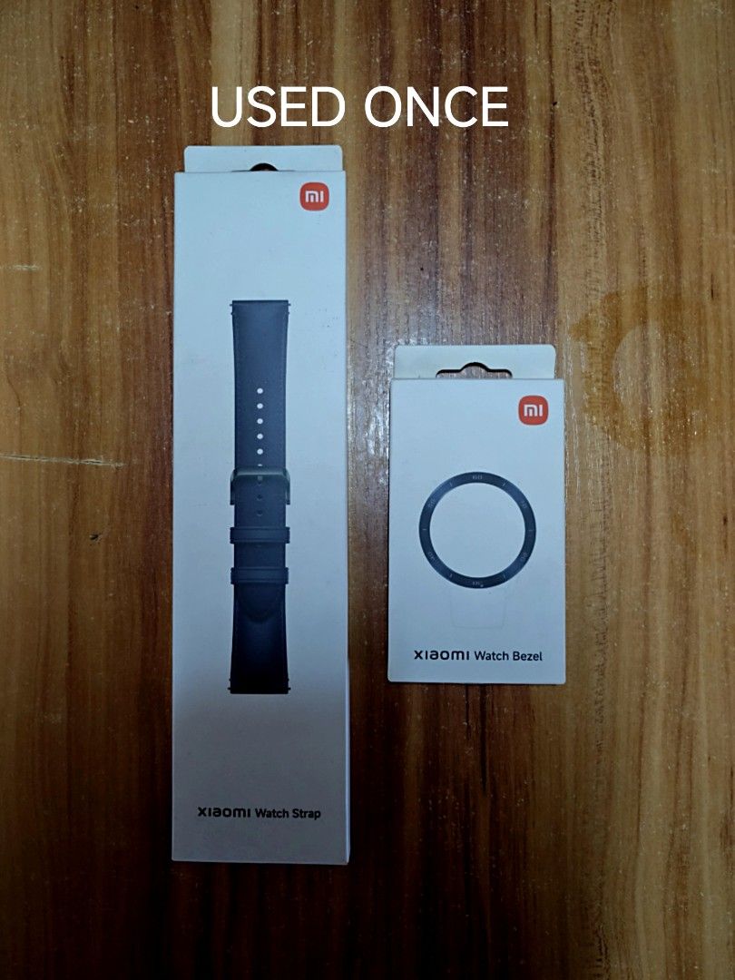 Xiaomi Watch S3 - Silver (Category: Wearables & Smart Watches) located in Manila. Submitted by logdatbry03594 (Listing ID 1466716320, Image 3). Description: STILL NEGOTIABLE‼️ For Sale: Xiaomi Watch S3 - Silver - Used but in good condition - Signs of usage, scratches in body and bezel pero makinis pa yung glass INCLUSIONS: - Charger, Box, Papers - Xiaomi Watch Strap and Bezel - Ocean Blue (used once) - worth 1.3k+ set - 4 aftermarket straps (2 ne