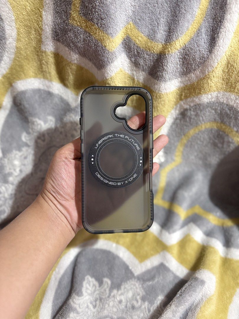 x.one Dropguard IPhone 16 phone case (Category: Cases & Sleeves) located in Manila. Submitted by yanna1972 (Listing ID 1466741803, Image 2). Description: • original x.one dropguard phone case •never been used, no dents or scratches • selling low bcz nawala yung packaging 🥲.