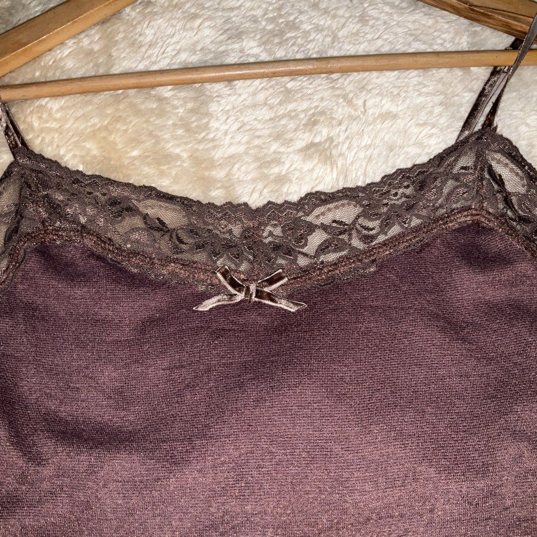 y2k FOR JOSEPH Lace Cami top (Category: Others Tops) located in San Fernando. Submitted by jz_ofiaza (Listing ID 1466620099, Image 3). Description: Excellent/ Like New No hidden issue made in Mexico size: check the photo.