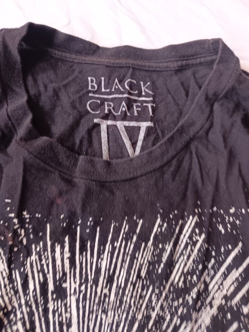 Y2k Grunge Emo Gothic Black Craft Shirt (Category: Tshirts & Polo Shirts ) located in Caloocan City. Submitted by chungussss7 (Listing ID 1466744204, Image 3). Description: 21x30 dimes po - j&t - gcash - PM!.