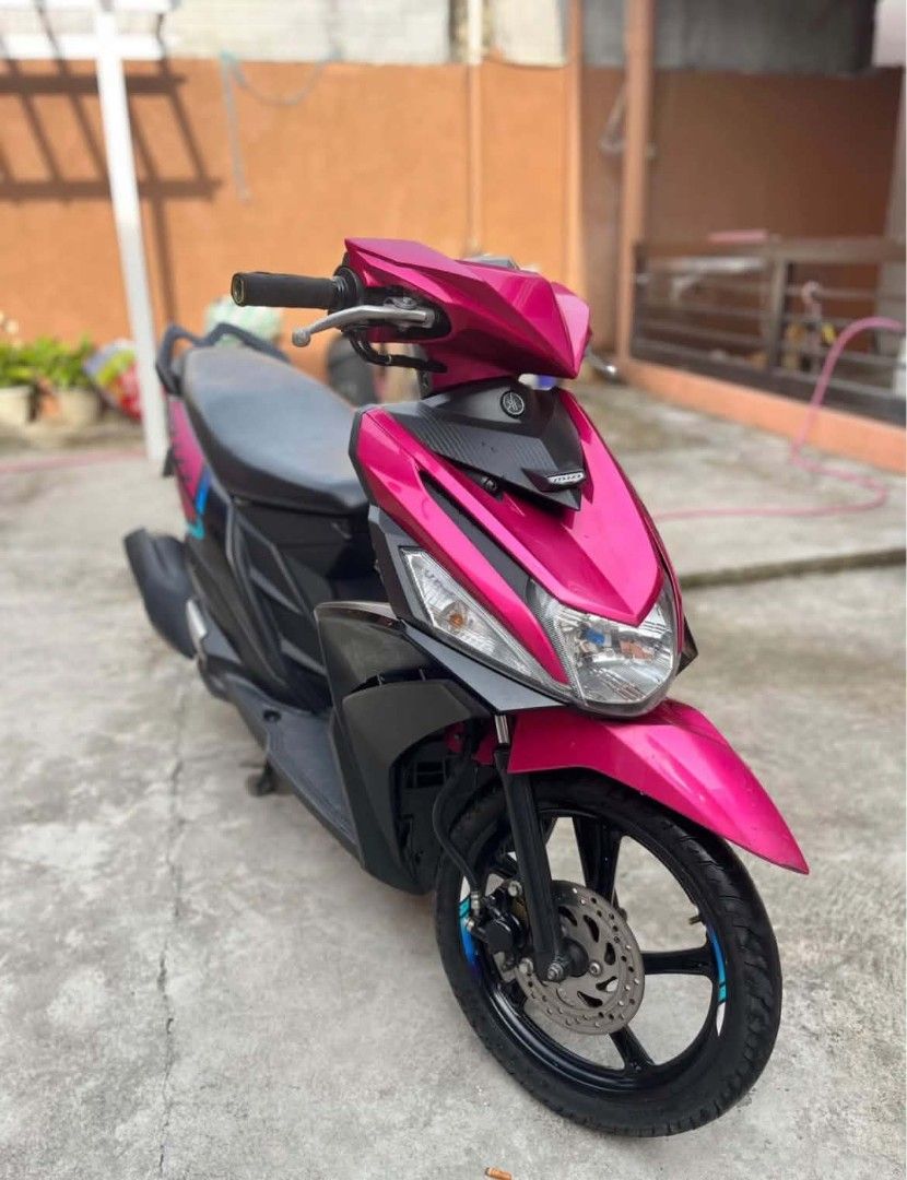 Yamaha mio i 125 (Category: Motorbikes for Sale) located in Ibaan. Submitted by ljnaig14 (Listing ID 1466580684, Image 3). Description: For sale yamaha mio i 125 ✅2024 model ✅Complete docs(original cr,id and dos) ✅Well maintained ✅New tire (front/rear) ✅New seat cover ✅New big disc ✅New cvt Loc: ibaan batangas 41k (negotiable) issue unregistered.