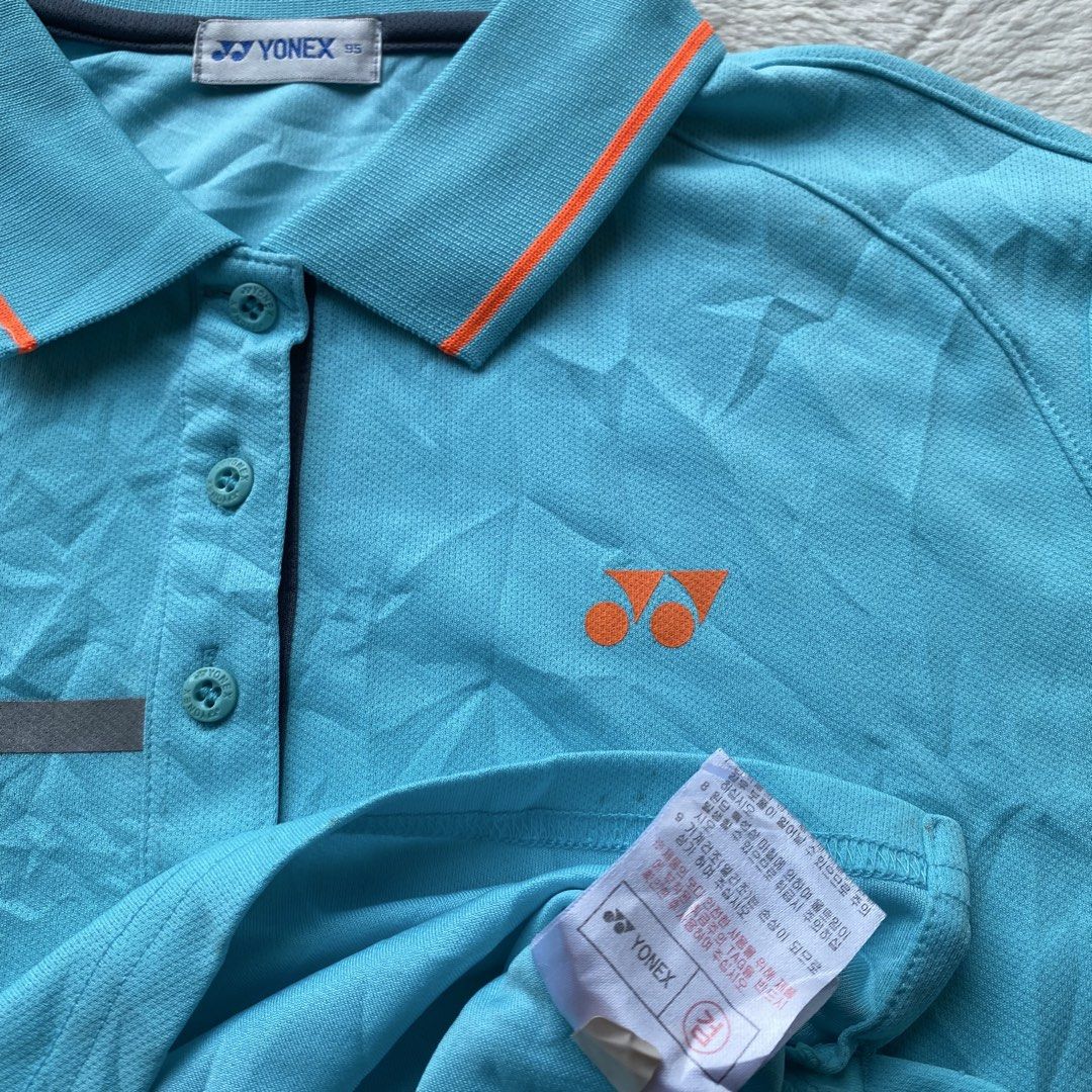 Yonex Mint Green TrainingPolo Shirt (Category: Activewear) located in Davao. Submitted by bangers01 (Listing ID 1466709244, Image 2). Description: .