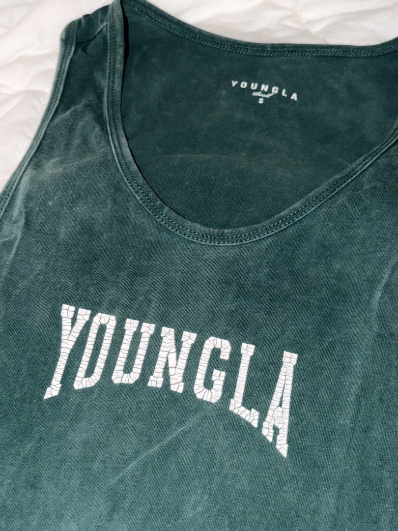YoungLA Tank Top S - Teal Wash (Category: Tshirts & Polo Shirts ) located in Makati City. Submitted by greywordsmith (Listing ID 1466597032, Image 3). Description: .