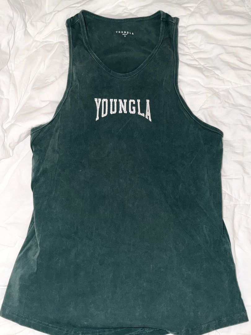 YoungLA Tank Top S - Teal Wash (Category: Tshirts & Polo Shirts ) located in Makati City. Submitted by greywordsmith (Listing ID 1466597032, Image 1). Description: .