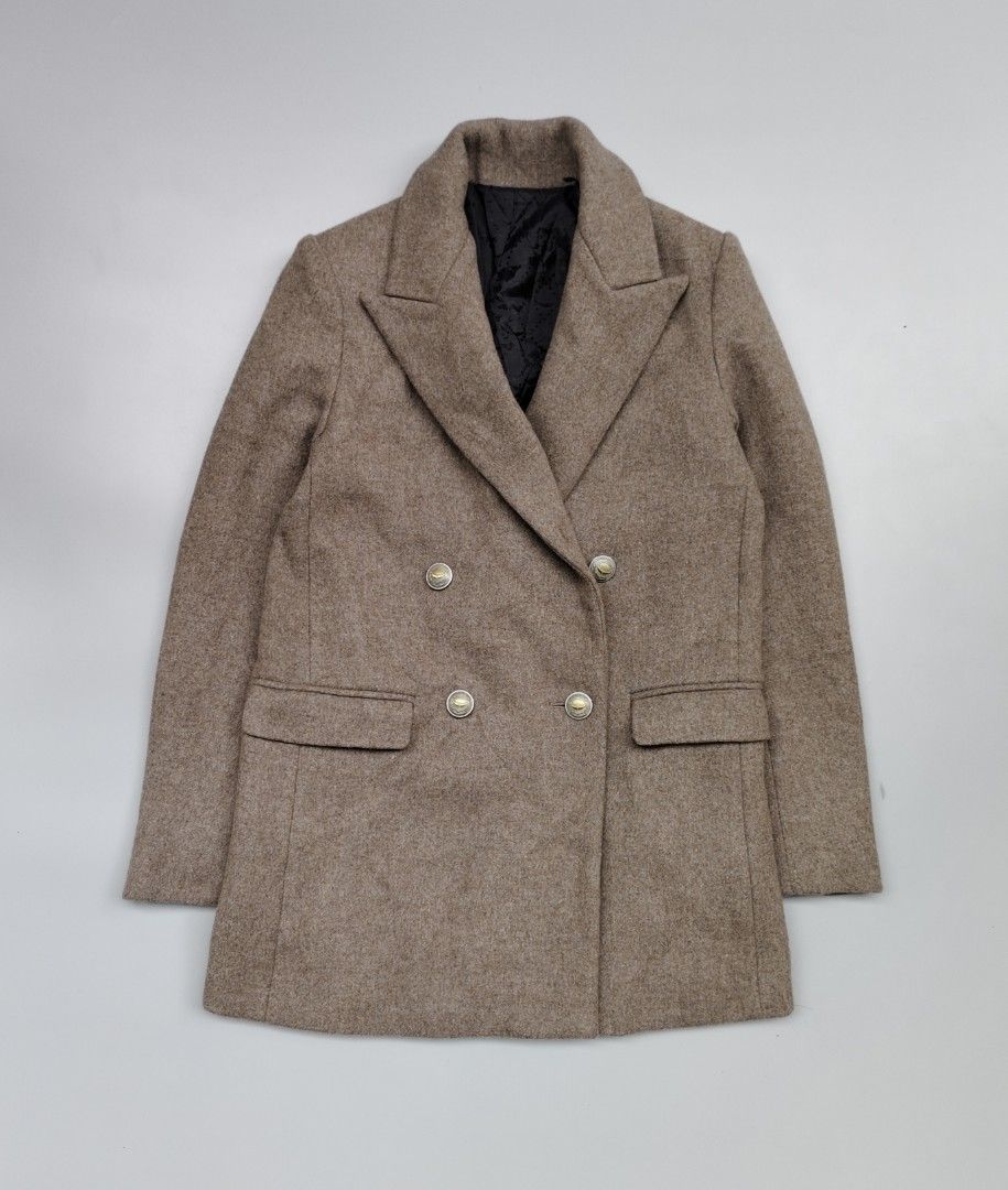 Zadig & Voltaire double breasted (unisex) (Category: Coats, Jackets and Outerwear) located in Baguio. Submitted by archival_thrifted.ph. (Listing ID 1466651273, Image 1). Description: FOR SALE‼️ .ZADIG & VOLTAIRE DOUBLE BREASTED . EXCELLENT CONDITION .SIZE XS ON TAG,CAN FIT S-M .PHP 2400 PLUS SF .❌❌ COP/COD .MOP GCASH .COURIER J&T .BAGUIO AREA .DM FOR SURE BUYER TY.