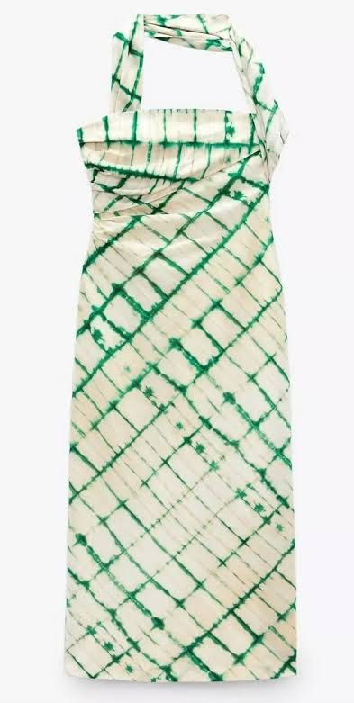 ZARA Ecru Printed Midi Maxi Dress (Category: Dresses) located in Pasig City. Submitted by dezleemarquez (Listing ID 1466687943, Image 2). Description: ZARA Ecru Printed Midi Maxi Dress.