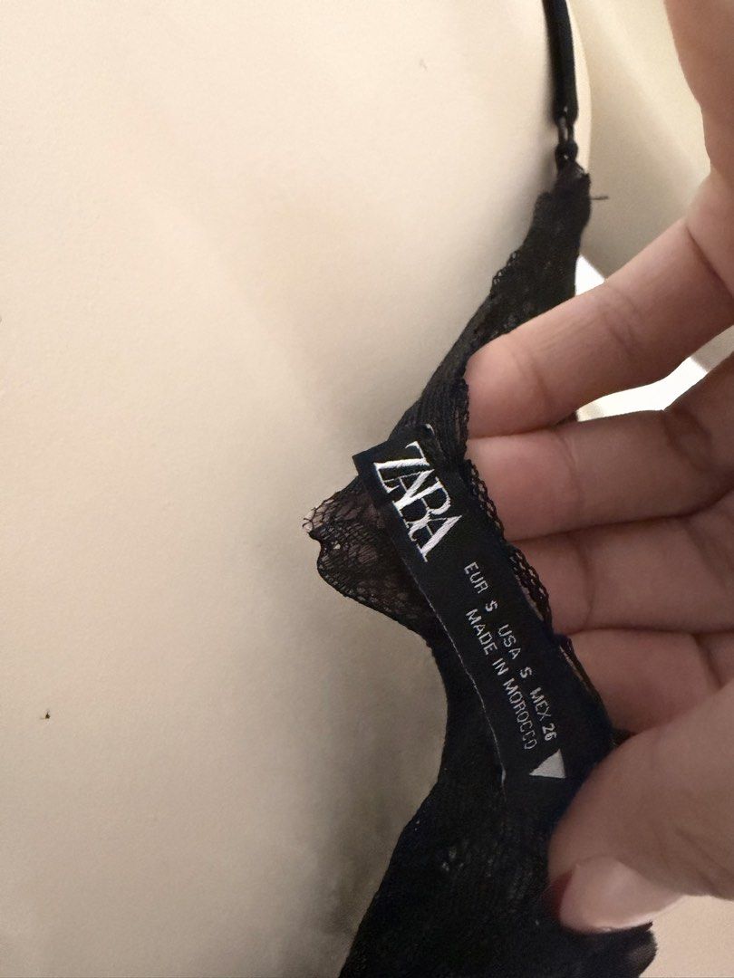 Zara lace top (Category: Others Tops) located in General Santos City (Dadiangas). Submitted by jen.crtz (Listing ID 1466564609, Image 3). Description: Zara top good as new.