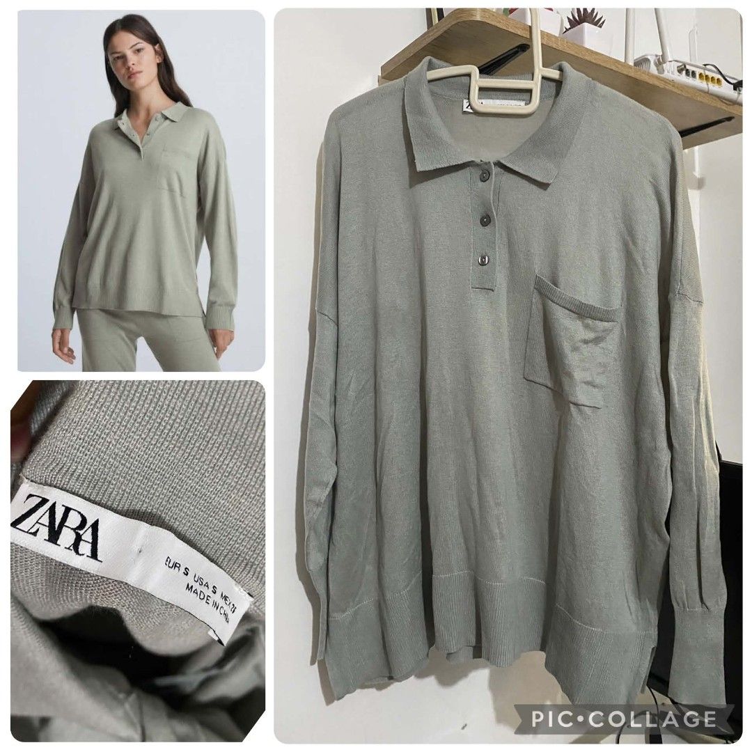 Zara longsleeve oversized (Category: Longsleeves) located in Mabalacat. Submitted by fromdarchive (Listing ID 1466770771, Image 1). Description: ✨ Washed & Ready to Wear 💰 Firm Price 📸 Actual Item Posted 📦 Ready to Ship 📏 Size/Measurements Available Condition: Excellent Size: Small can fit up to medium / oversized 📩 Message me: Name: Address: Contact Number: Please make an offer only if you’re sure to purchase..