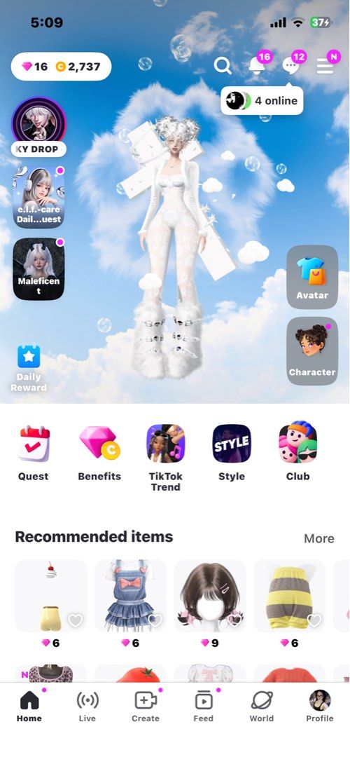 Zepeto Account (Category: Game Gift Cards & Accounts) located in Floridablanca. Submitted by rieneneir (Listing ID 1466654038, Image 1). Description: ZEPETO ACCOUNT FOR SALE 🖤 I’m letting go of my old ZEPETO account since I don’t really use it anymore. ✨ 4.4K followers 👤 6 avatars 🛍️ Lots of items and clothes 💎 16 ZEMS + 2K+ coins 🕰️ Old/established account 🖤 Multiple styled avatars & collections For those worried about scammers, I can prov