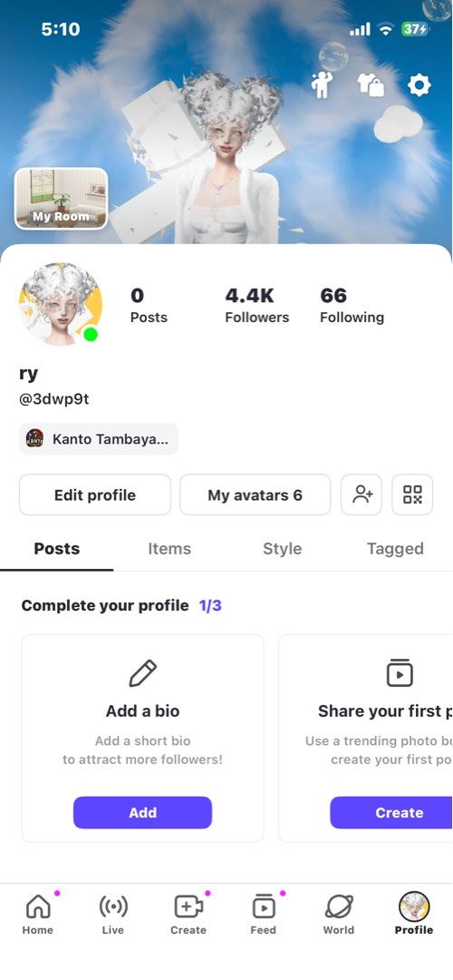Zepeto Account (Category: Game Gift Cards & Accounts) located in Floridablanca. Submitted by rieneneir (Listing ID 1466654038, Image 2). Description: ZEPETO ACCOUNT FOR SALE 🖤 I’m letting go of my old ZEPETO account since I don’t really use it anymore. ✨ 4.4K followers 👤 6 avatars 🛍️ Lots of items and clothes 💎 16 ZEMS + 2K+ coins 🕰️ Old/established account 🖤 Multiple styled avatars & collections For those worried about scammers, I can prov