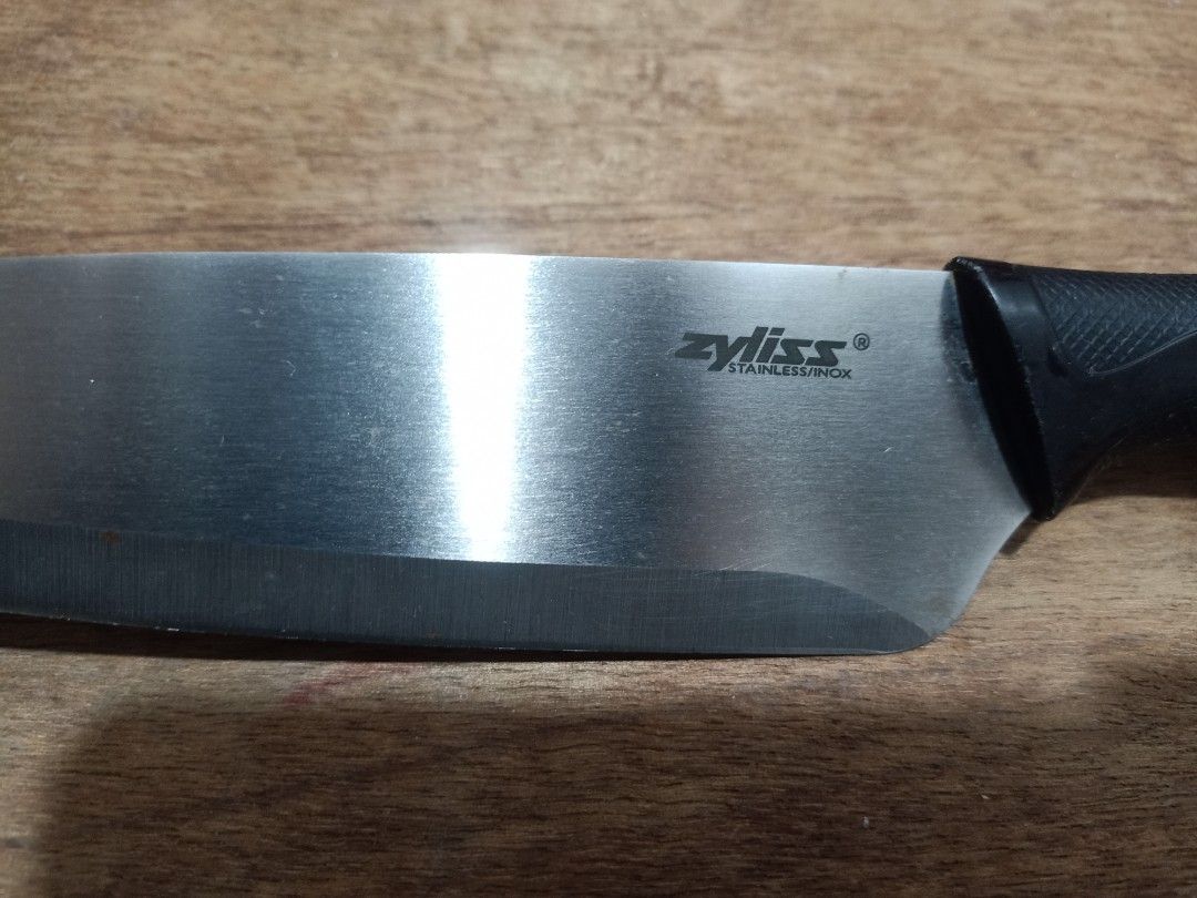 Zyliss knife (Category: Knives & Chopping Boards) located in Pasig City. Submitted by urdal01 (Listing ID 1466601124, Image 1). Description: goodcondition/surplus sharp see the photos for details.