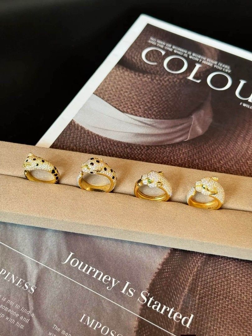 18karat gold Leopard diamond ring (Category: Rings) located in Malolos. Submitted by keenhorse_ef38ab (Listing ID 1466789050, Image 2). Description: 18karat gold Natural diamond 7-10days arrival 50% downpayment DM FOR PRICE INQUIRIES.