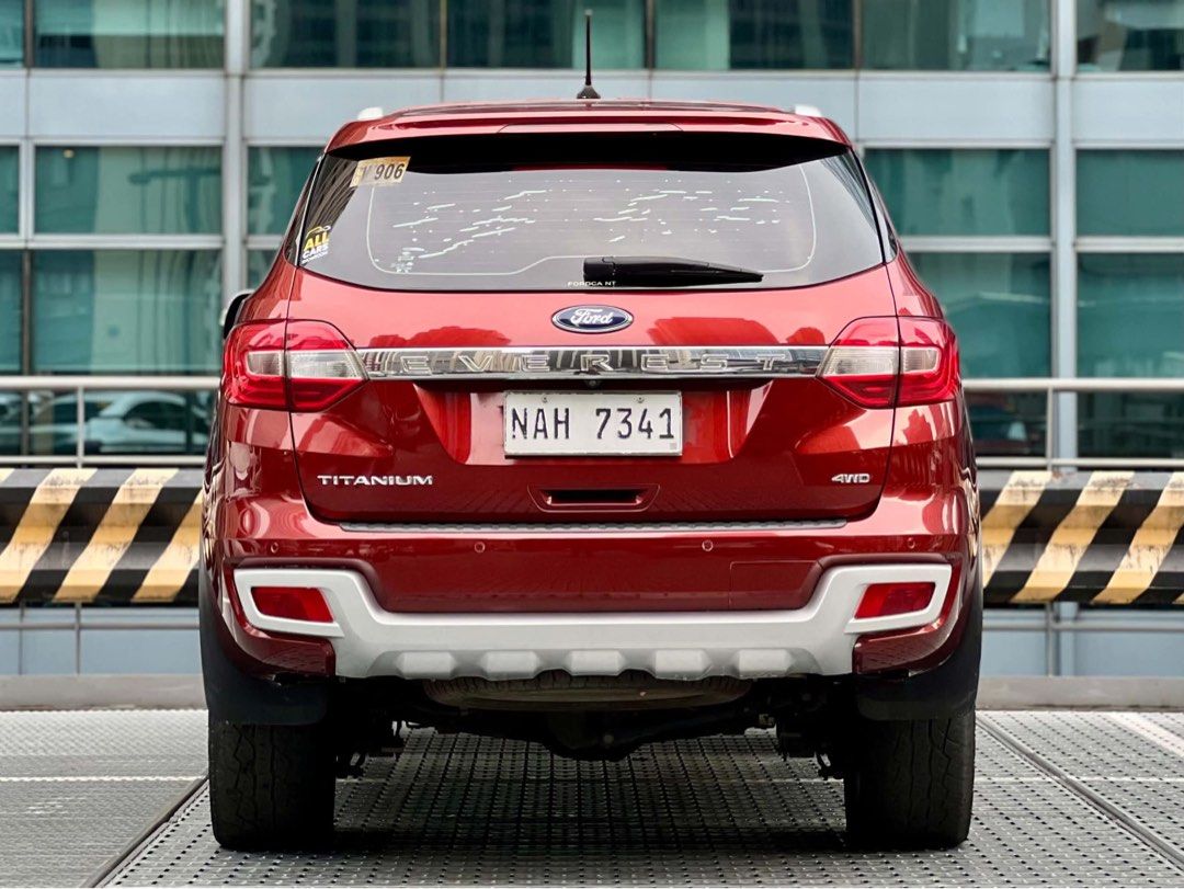 2018 Ford Everest Titanium AWD 3.2 Auto (Category: Used Cars) located in Makati City. Submitted by carlbonnevie17 (Listing ID 1466924983, Image 2). Description: 2018 Ford Everest Titanium AWD 3.2 Diesel Automatic Top of the Line! Price - 858,000 Php only! ✅Cash is Accepted! ✅Trade in is Accepted! All In Financing Estimate 30%DP - 203,000 Php 2yrs - Php 40,000 3yrs - Php 29,000 4yrs - Php 24,000 Chattel and Insurance Included 📍 GROUND FLOOR — VAL