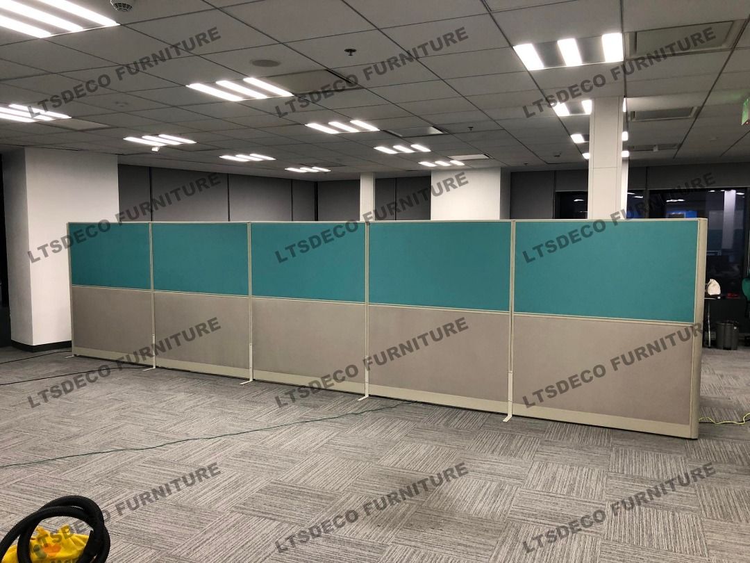 2tone full fabric wall panel divider office partition furnitures (Category: Office Furniture & Fixtures) located in Quezon City. Submitted by abbiedy (Listing ID 1466859290, Image 3). Description: 👉Are you looking for WORKSTATION, MODULAR CUBICLES OFFICE PARTITION, and OFFICE FURNITURE SUPPLIER? LTSDECO Furniture, is direct supplier, manufacturer, and trusted provider of high quality, affordable and durable modular office divider partition, home