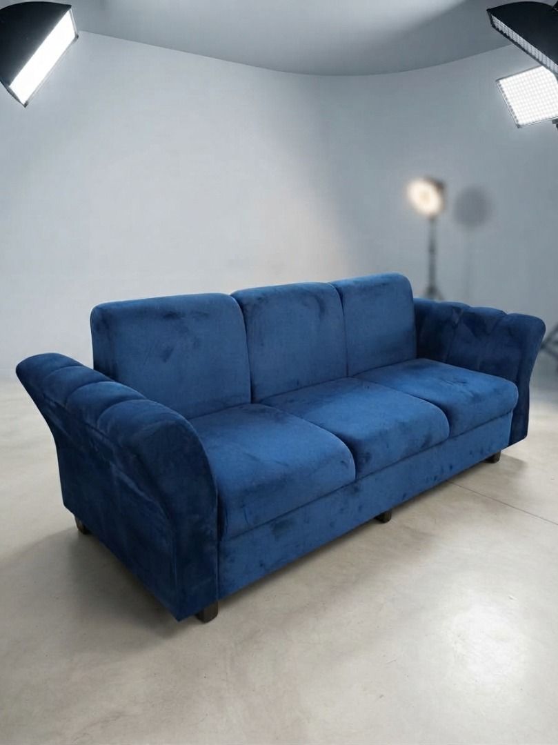 3-SEATER SOFA (Category: Sofas) located in Valenzuela. Submitted by jesspesongco (Listing ID 1466813552, Image 1). Description: 3-SEATER SOFA NEWLY REFURBISHED SIZE: L:220cm W:56cm H:85cm PRICE: 15,500 ✔Plush Comfort - Thick cushioning for ultimate relaxation ✔Durable Quality - Built with sturdy materials for long lasting use 📍 LOCATION: OFFICEBUSTERS BALINTAWAK 👤 Look for: Hesus 📞 +639241469350.