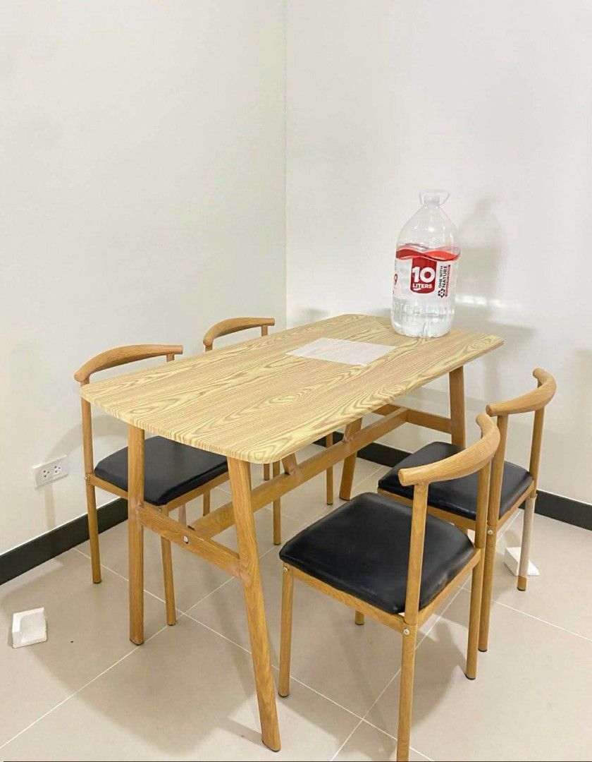 4in1 Dining Set Table (Category: Tables & Sets) located in Taguig. Submitted by diannecaya86853 (Listing ID 1466949732, Image 2). Description: .
