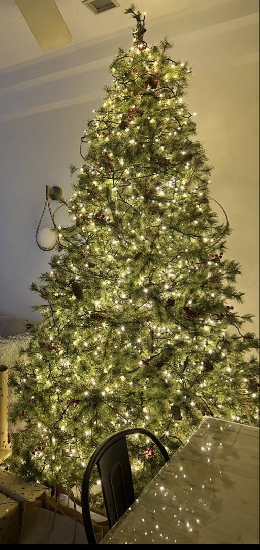 8ft Bare Thick Christmas Tree (Category: Artificial Plants & Flowers) located in San Juan City. Submitted by sageberries (Listing ID 1466791999, Image 3). Description: Note: Lights and ornaments are not included..