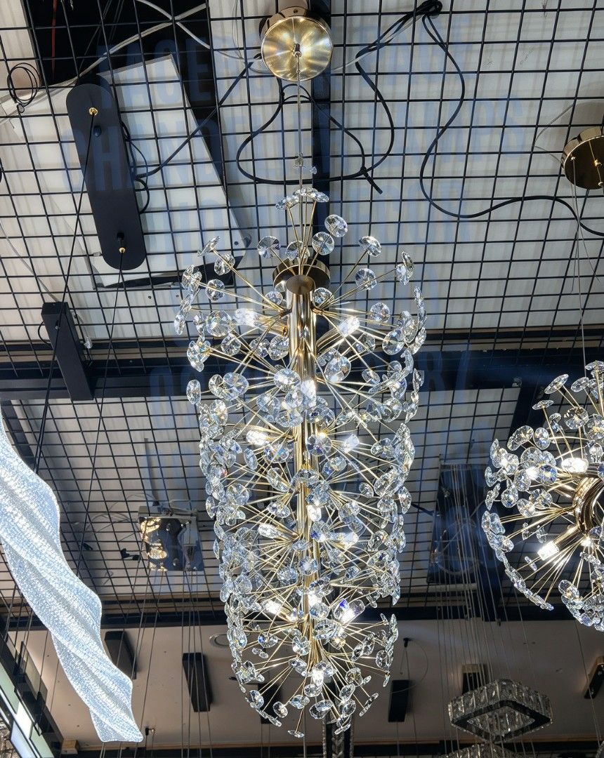 90cm hanging pure crystal lighting fixture (Category: Lighting) located in Antipolo. Submitted by homelightingtrading (Listing ID 1466969148, Image 2). Description: CASH ON DELIVERY METRO MANILA ONLY WITH DELIVERY FEE PROVINCE AREA PAYMENT FIRST POLICY WITH SHIPPING FEE. ORDER TODAY DELIVER SHIPPING TODAY.