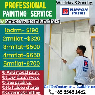 Painting Service All Over Singapore,  Cheap Painting Service / House Painting ; Door Painting ; Cheap Painting Service ; Limewash Painting  ;  house Painting  Service ; Plastering Service  收藏品 2