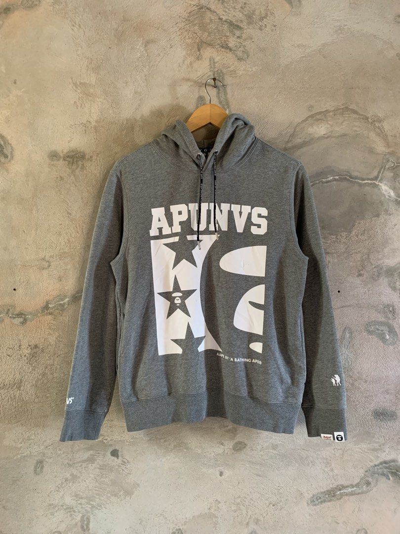 Aape hoodie (Category: Activewear) located in Famy. Submitted by stuffxsogood. (Listing ID 1466858785, Image 1). Description: Aape A Bathing Ape hoodie Authentic Medium 21x26 Good as new.