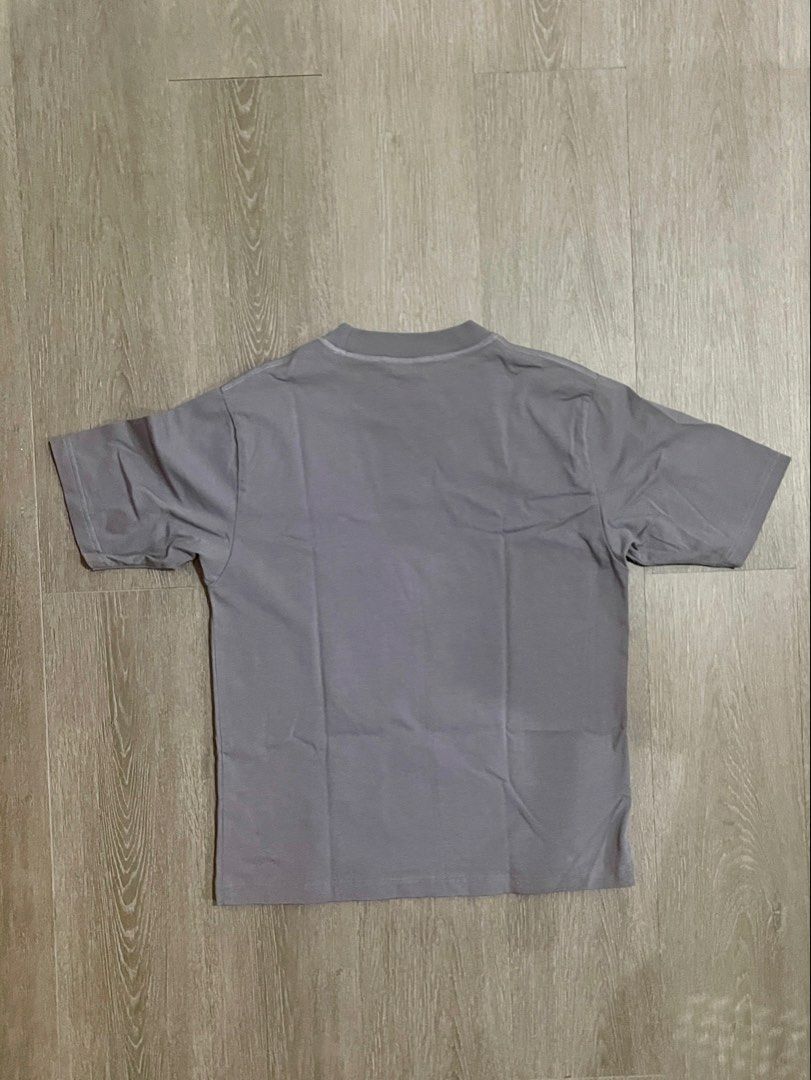 Acne Studios small logo tee blue grey (Category: Tshirts & Polo Shirts ) located in Marikina City. Submitted by menggufinds (Listing ID 1466932364, Image 2). Description: For Sale: Acne Studios small logo tee Color: blue grey Condition: 9.5/10 Issue: cut washtag Size: Small Dimensions: L: 27in W: 20in.