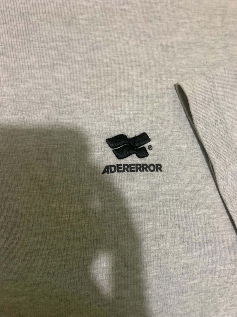 Ader Error Logo T-Shirt 'Grey' (Category: Tshirts & Polo Shirts ) located in Lal-Lo. Submitted by keenlion_7de5f3 (Listing ID 1466963287, Image 2). Description: -Dimes: 22W by 28.5L -Size:M to L -good condition -negotiable -+sf -Payment first before ship -Mop:GCush -Ship by jnt.