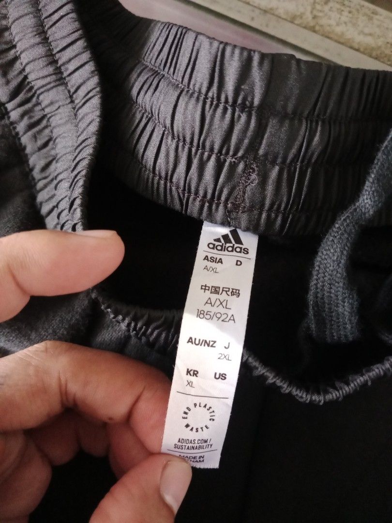 Adidas climaward tapered jogger (Category: Joggers) located in Borongan. Submitted by thrift-real2.0 (Listing ID 1466826484, Image 3). Description: adidas climaward tapered jogger excellent condition waist: 32 to 36 length: 39 color rate:9.5/10 no issue 499 plus sf.
