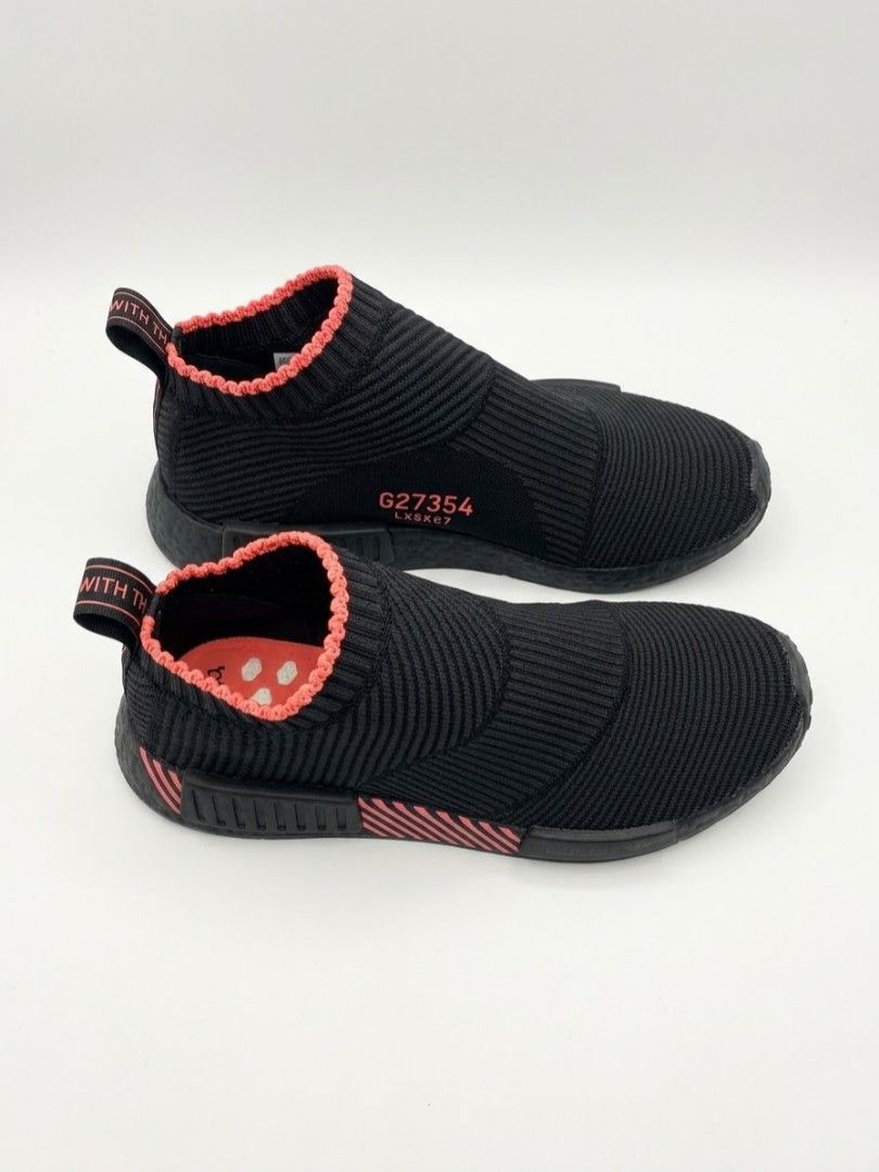 adidas NMD CS1 "Shock Red" (Category: Casual Shoes) located in Binangonan. Submitted by wallsnwaves (Listing ID 1466954324, Image 1). Description: Style Code: G27354 SIZE: 7.0 MENS.
