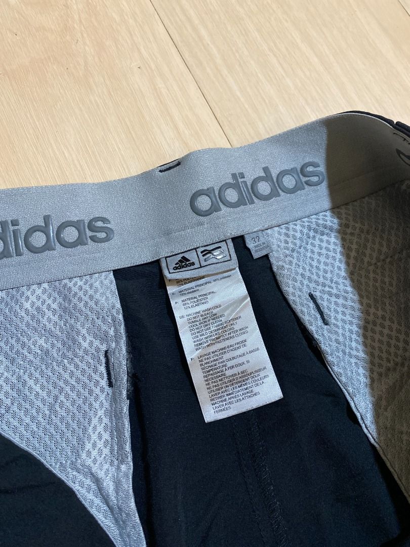 Adidas Nylon Stretch Performance Shorts (Category: Shorts) located in Cadiz. Submitted by thespotcdz (Listing ID 1466824252, Image 2). Description: Size 32 on tag Length 21.5" 9.5/10 rate w/ issue see pictures.