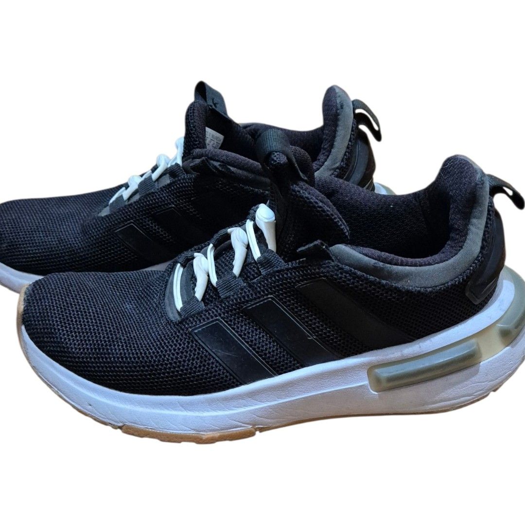 Adidas Racer TR23 (Category: Sneakers) located in Iligan City. Submitted by chefmavis0519 (Listing ID 1466797503, Image 1). Description: Used Adidas Racer TR23. Never been repaired. See photos for size details. RFS Kid outgrew the pair already..