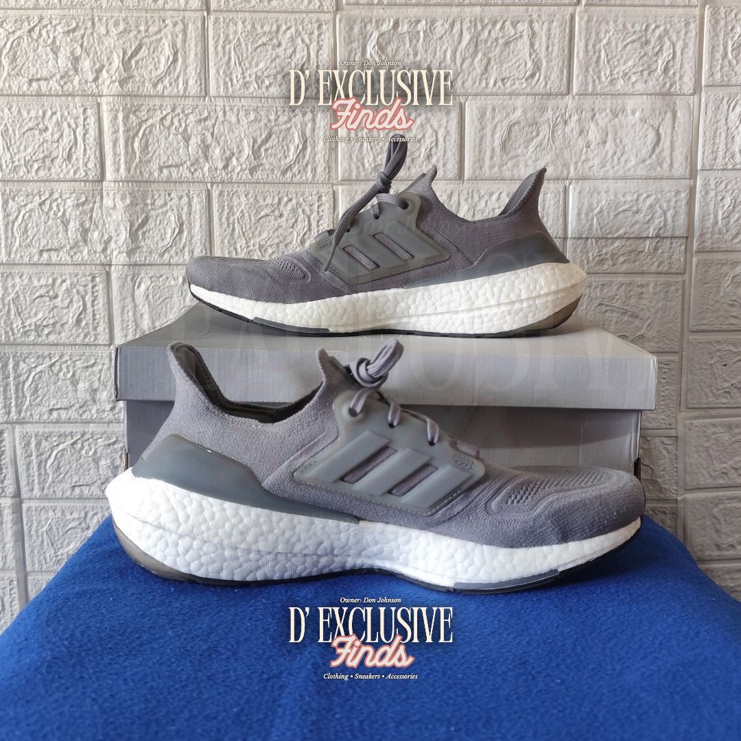 Adidas Ultraboost 22 "Grey Three" Size: US 11 (Category: Sneakers) located in Quezon City. Submitted by _dnjhnsn (Listing ID 1466783241, Image 2). Description: ❗ FOR SALE ONLY❗❗ON-HAND❗ ✅₱2,800 only + Shipping Fee✅ ❌₱10,000 Retail Price❌ Adidas Ultraboost 22 Size: US 11 only Color: Grey Three/Grey Three/Core Black Product Code: GX5460 Product Details: - Regular fit - Lace closure - Adidas PRIMEKNIT Textile Upper - BOOST midsole ✔️On Hand✔️ ✔️Very