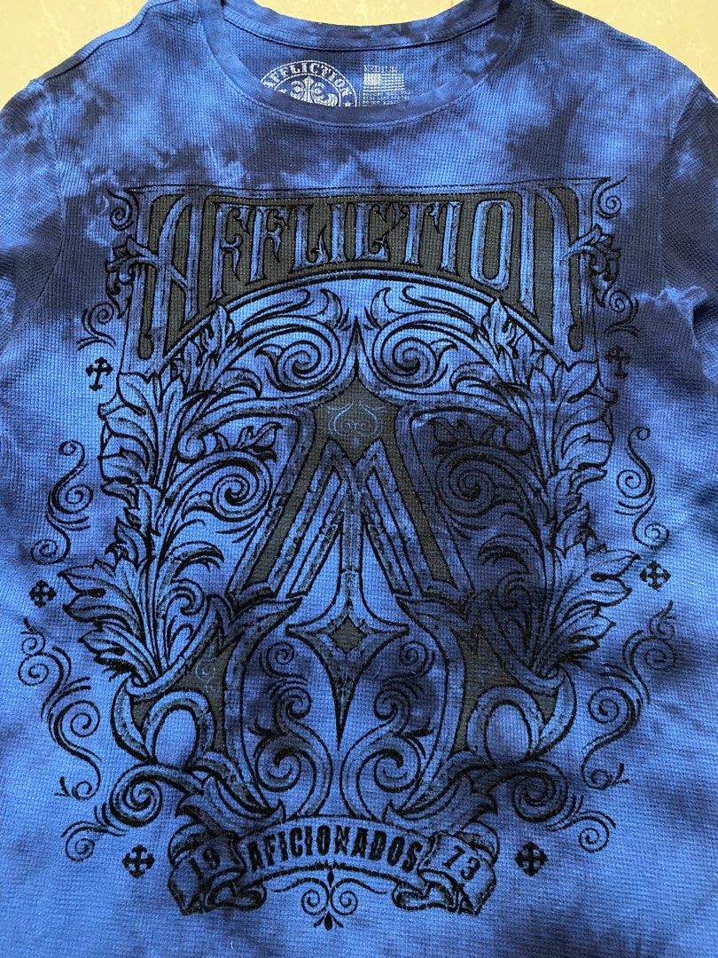 AFFLICTION (Category: Coats, Jackets and Outerwear) located in Davao. Submitted by maikes_finds (Listing ID 1466908328, Image 3). Description: SIZE MEDIUM FIT TO LARGE 21x29 NO ISSUE.