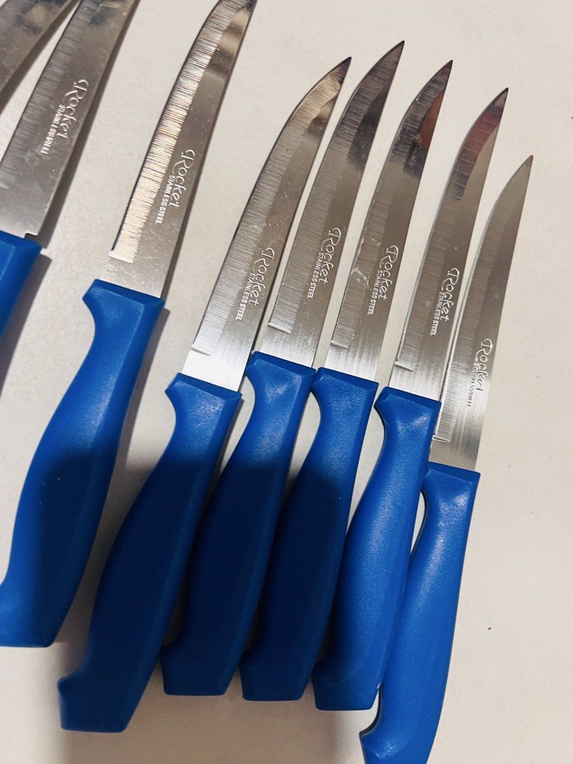 Affordable Rocket Stainnless Steel knife 😍👌🏻 (Category: Knives & Chopping Boards) located in Malolos. Submitted by afford.japan (Listing ID 1466942872, Image 2). Description: Php 100 each .