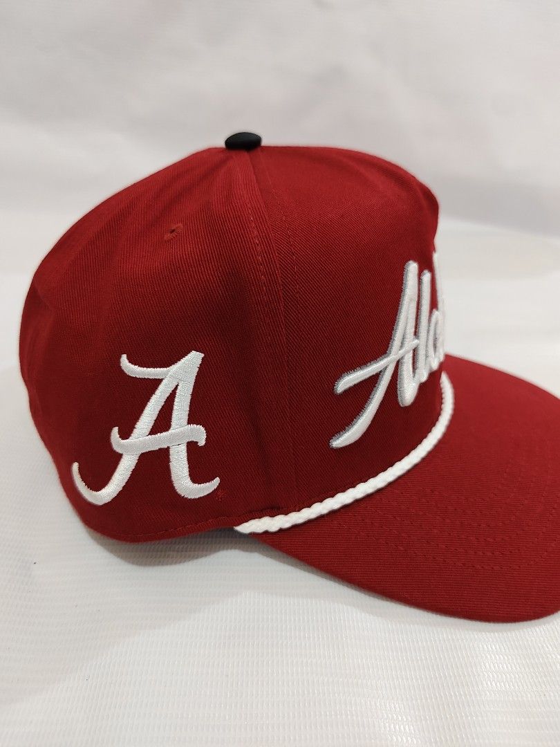 Alabama Crimstontide Script Snapback hat (Category: Hats & Beanies) located in Batangas. Submitted by pogipabili (Listing ID 1466778120, Image 2). Description: .
