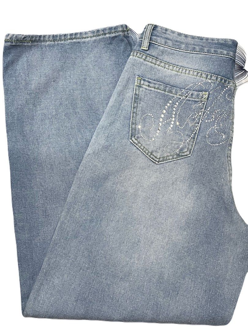 Alexander Wang semi barrel rhinestones (Category: Jeans) located in Cavite. Submitted by x.avie (Listing ID 1466916921, Image 3). Description: As is mas maganda siya in person (not authentic) selling low rfs: di kasya:) 📍Imus, cavite / Manila.