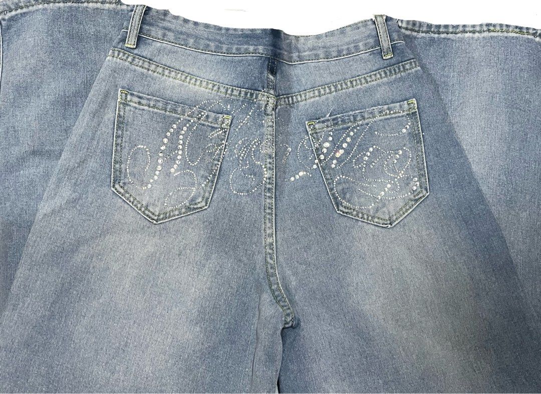 Alexander Wang semi barrel rhinestones (Category: Jeans) located in Cavite. Submitted by x.avie (Listing ID 1466916921, Image 2). Description: As is mas maganda siya in person (not authentic) selling low rfs: di kasya:) 📍Imus, cavite / Manila.