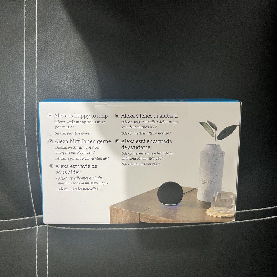 Amazon Echo Dot 5th Gen (Alexa) (Category: Soundbars, Speakers & Amplifiers) located in Manila. Submitted by arkhlves (Listing ID 1466967166, Image 3). Description: (Brand New; Sealed) Negotiable .