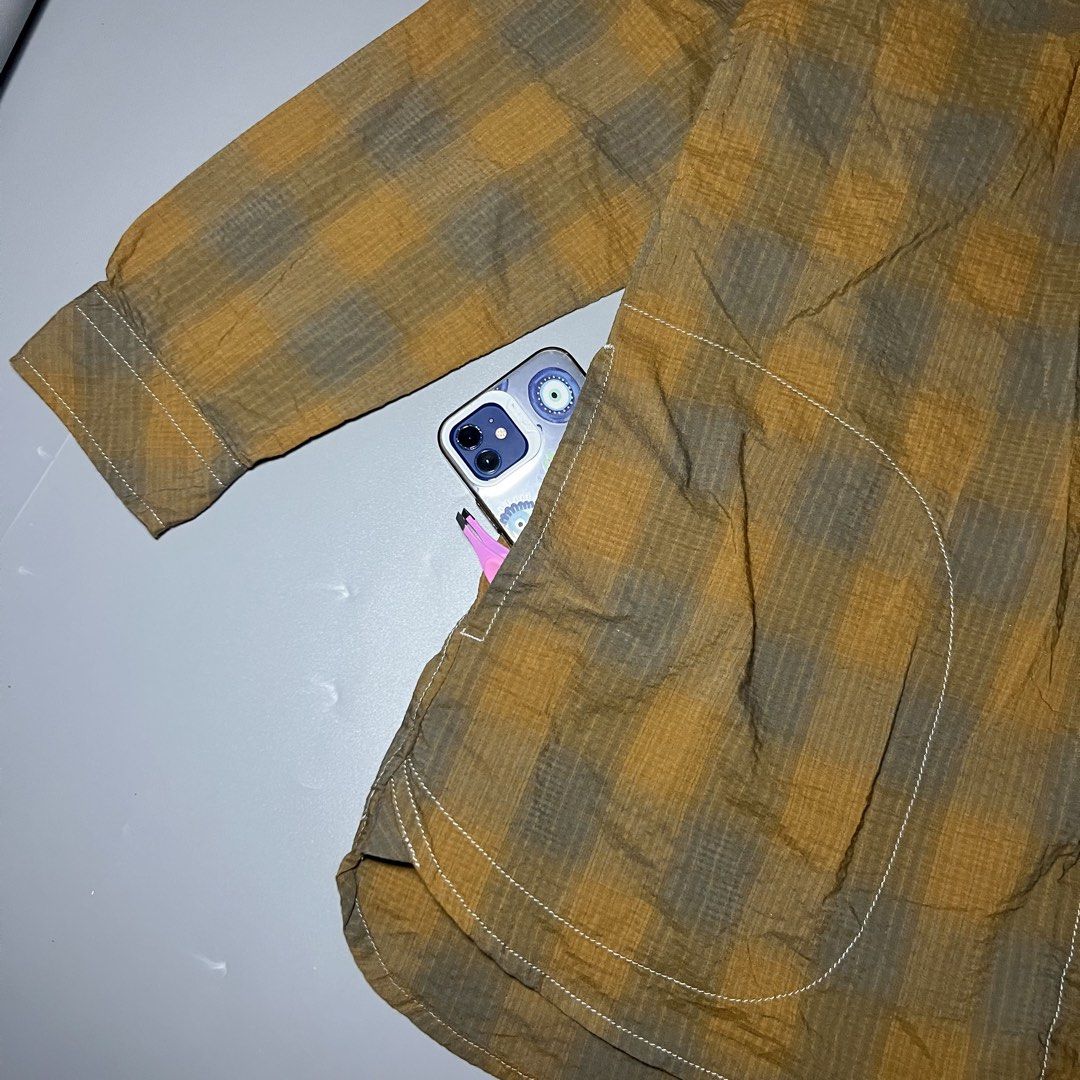 and Wander Dry Check Longsleeve (Category: Tshirts & Polo Shirts ) located in Manila. Submitted by lostendfound1008 (Listing ID 1466868930, Image 2). Description: and Wander Size: 4 on tag fit Large to XL Dimension: Missing string in pocket Good condition Price: 3000 +ship MOD: Gcash / Maribank Courier: J&T / Lalamove 📍Metro Manila / Sampaloc Hmu.