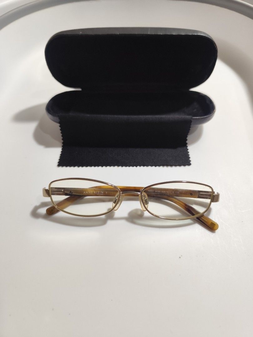 Anne Klein Frame (Category: Sunglasses & Eyewear) located in Cebu City. Submitted by icoolectnsellect (Listing ID 1466912477, Image 1). Description: Issue: RX lens. Bought at Garage Sale. Authenticity not Guaranteed, di ko alam if legit or Fake. Buy @ your own Risk. All EyeGlasses or Sun Glasses ay may Grado or Prescription Glasses. Please be careful para di masira mata nyo, you can change the lens and frame na lng kunin. Not sure if Replaceable.