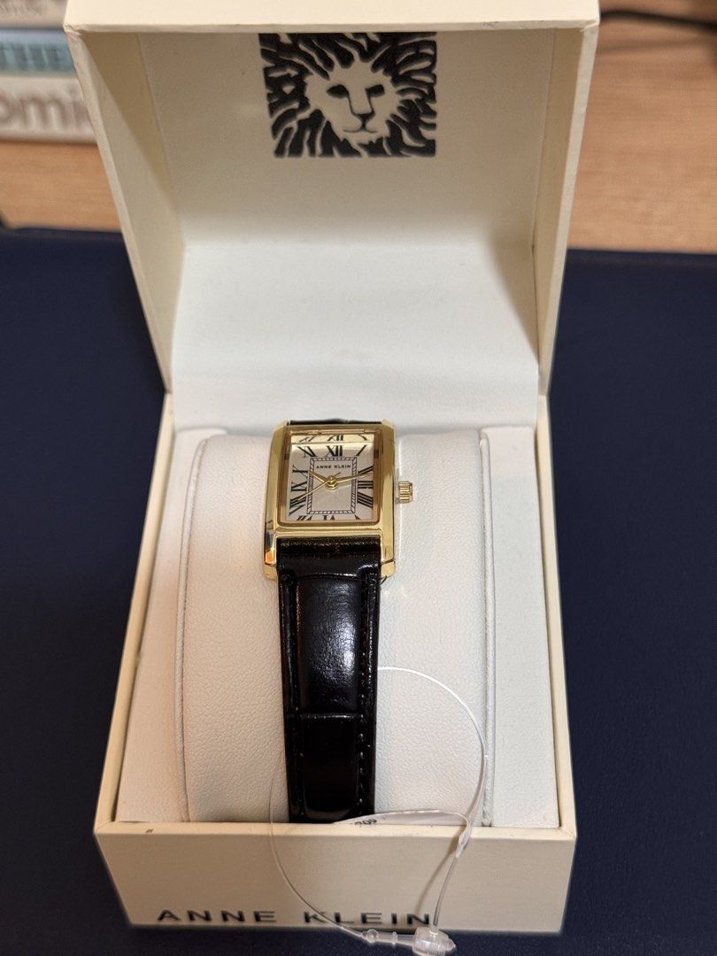Anne Klein Watch Set with Interchangeable Straps and Box (Category: Women's Watches) located in Quezon City. Submitted by xtywop (Listing ID 1466843919, Image 2). Description: - Brand: Anne Klein - Condition: Brand new with tag, never worn - Packaging: Includes original branded presentation box - Watch Faces: Rectangular and round with gold-tone cases and Roman numeral markers - Straps: 3 interchangeable options (two-tone silver/gold metal link b