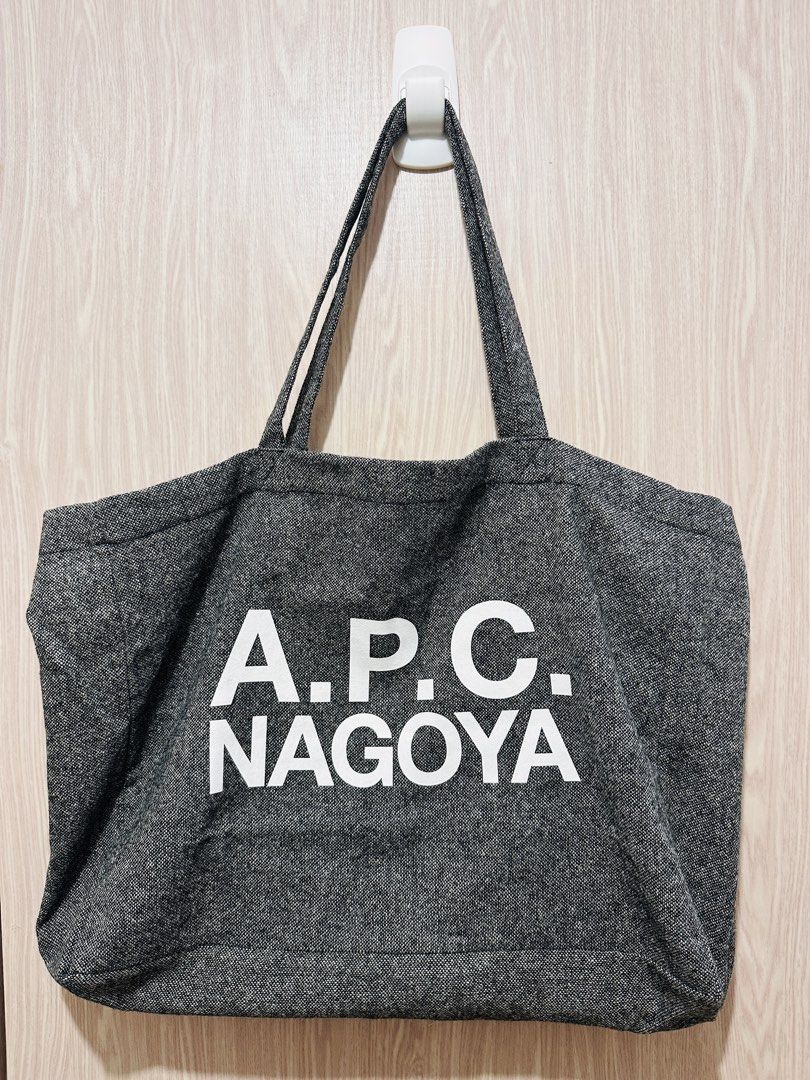 APC Nagoya Tote Bag (Category: Tote Bags) located in Quezon City. Submitted by mikemofu (Listing ID 1466961925, Image 1). Description: Unique wool blend fabric City store-exclusive product (does not have usual APC inner pocket and tag) Promotional product Very wide compartment - good for shopping pirposes.