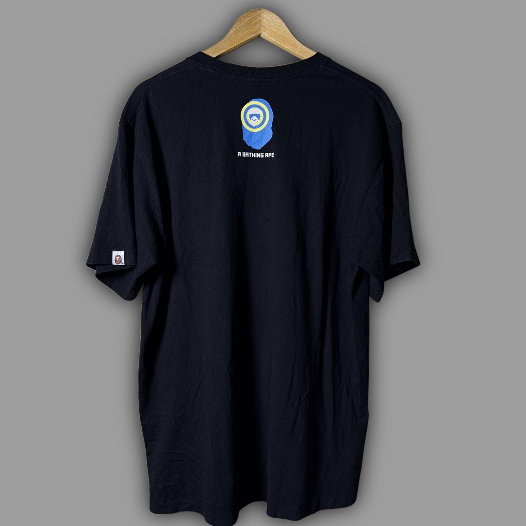 APE TEE (Category: Formal Shirts) located in Zamboanga. Submitted by hype_thrifts (Listing ID 1466862515, Image 3). Description: APE TEE - Large Width: 21 Length: 29 Cut tags and hairlines Verygood condition -.