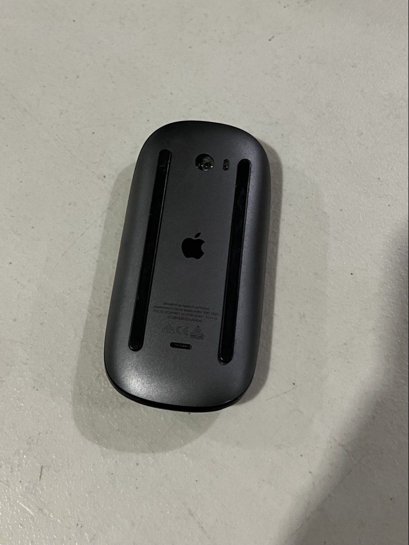 Apple Magic Mouse (Category: Mouse & Mousepads) located in Antipolo. Submitted by jirahchan (Listing ID 1466904307, Image 2). Description: • model: A1657 • very light scratches lang or signs of usage • no box or charger, unit only • works perfectly well pa • rfs: need funds for my upcoming trip.