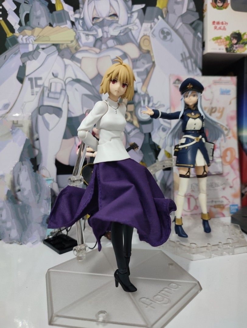 Arcueid Brunestud DX Version Figma (Category: Figurines & Statues) located in Bulacan. Submitted by Nekomimi12 (Listing ID 1466943848, Image 2). Description: Selling my Arcueid Brunstud DX Version Figma - Complete Accessories - Like New Condition - Only Used for Display Purposes Still negotiable 🙂.