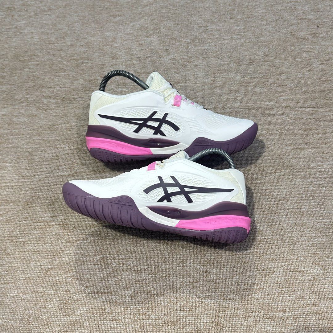 ASICS GEL RESOLUTION X SOFT OAT (Category: Sneakers) located in Cebu City. Submitted by kierford0318 (Listing ID 1466917590, Image 2). Description: US WOMENS-7 EUR-38 CM-24 EXCELLENT CONDITION OG ✅.