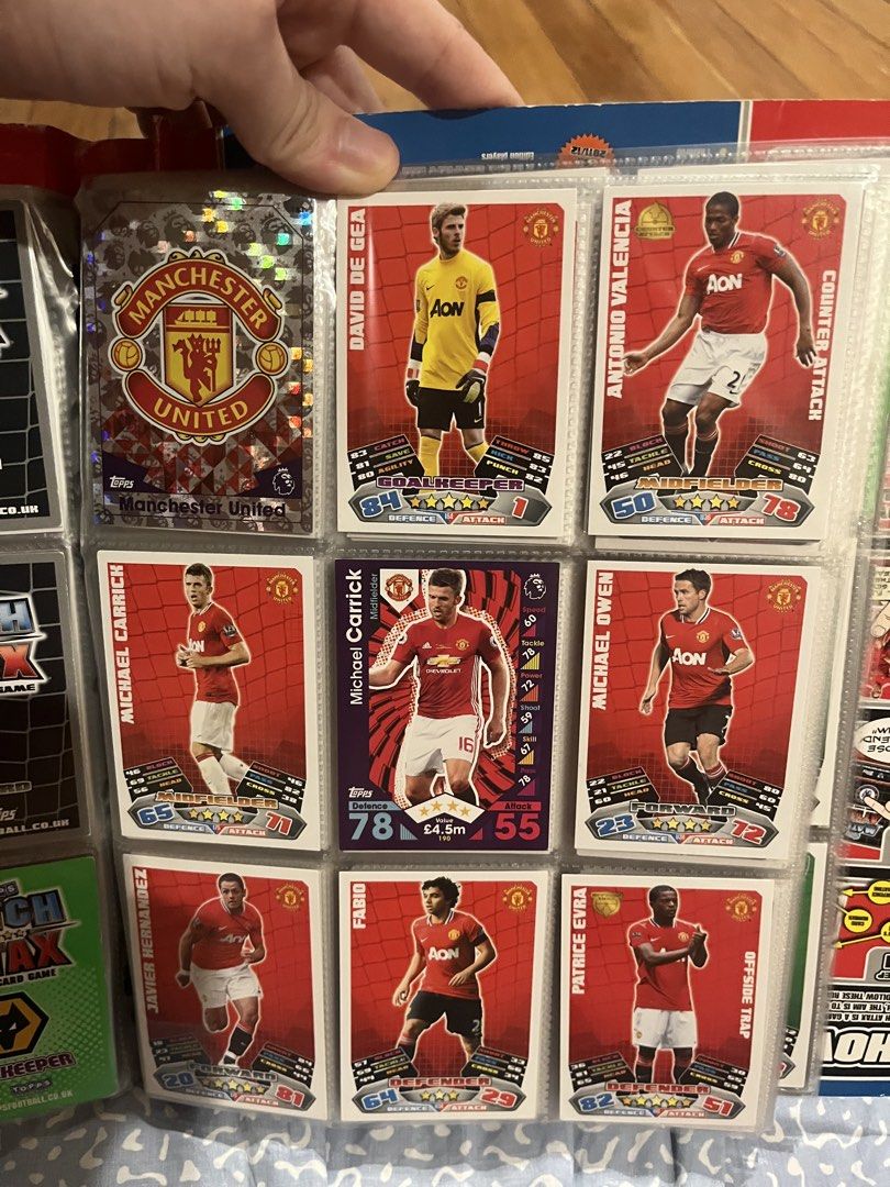 Assorted characters (Category: Raw Singles) located in Muntinlupa City. Submitted by kels.enric (Listing ID 1466892308, Image 1). Description: Topps Match Attax 2011-2012 Manchester United Players Have other teams and cards from 2011-2012, and 2012-2013 premier league season of match attax too if interested. 550 w/ shipping for all the cards, 80 + sf per card J&t lalamove.