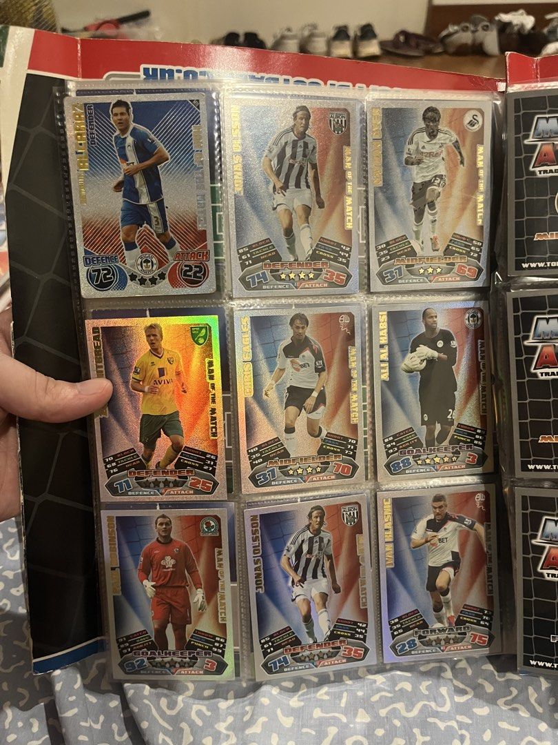 Assorted characters (Category: Raw Singles) located in Muntinlupa City. Submitted by kels.enric (Listing ID 1466894195, Image 1). Description: Topps Match Attax 2011-2012 man of the match and legends Players Have other teams and cards from 2011-2012, and 2012-2013 premier league season of match attax too if interested. 2000 w/ shipping for all the special cards, 200 + sf minimum 3 cards per order. Can offer discounts for 3 cards or more Lalamove/