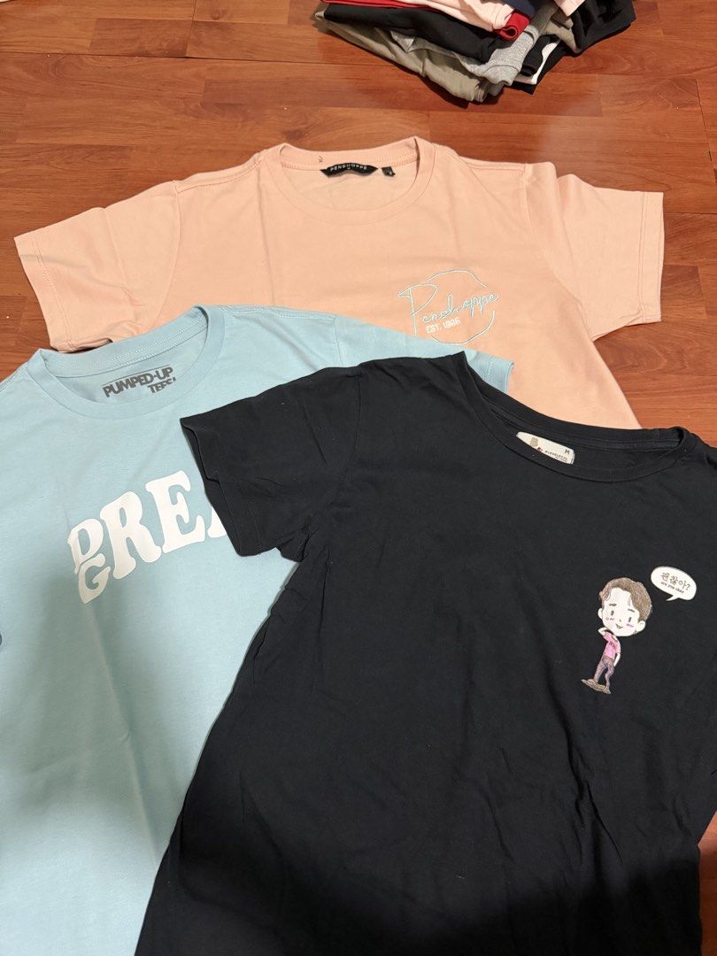 Assorted Penshoppe Shirt (Category: Shirts) located in Marikina City. Submitted by bingaling04 (Listing ID 1466931082, Image 1). Description: take all for 250 small-medium.